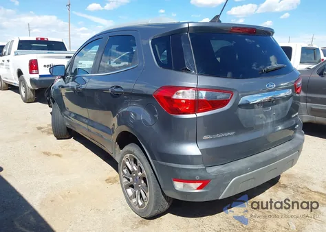 2020 Ford Ecosport Titanium from USA, damaged, VIN MAJ6S3KL3LC377606